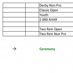 Hortobagy Cutting schedule 3